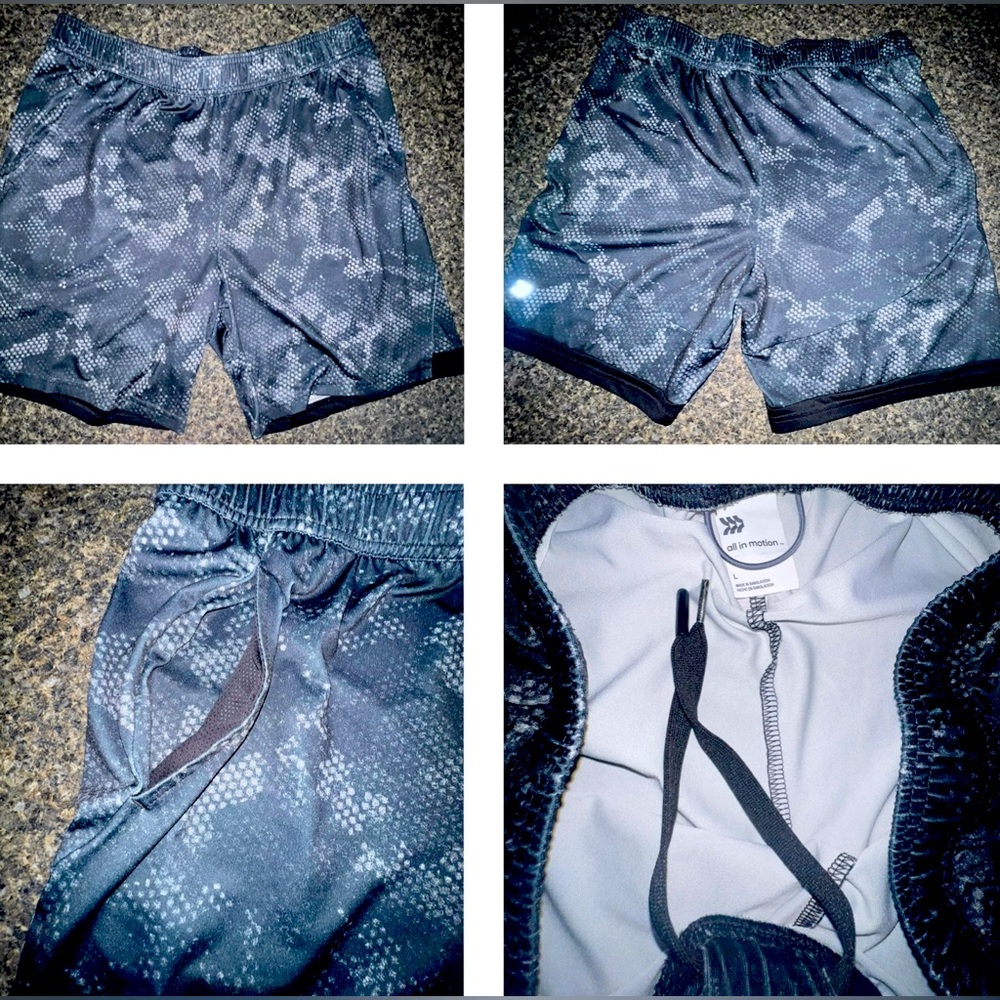 All In Motion Basketball Shorts Large
